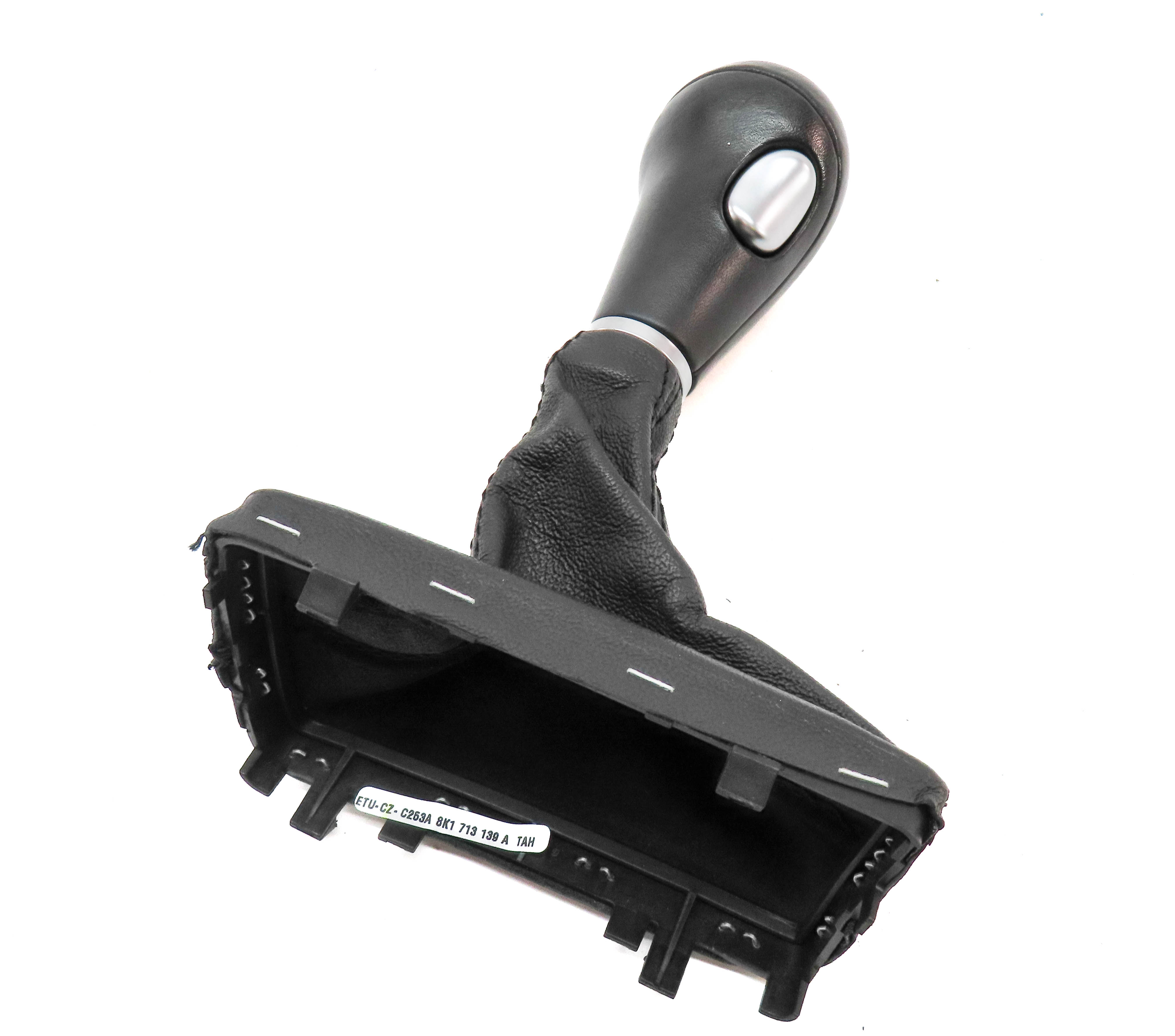 2012 AUDI Q5 (B8 8R) AUTOMATIC AUTO FLOOR SHIFTER KNOB HANDLE w/ BOOT — exact item pictured